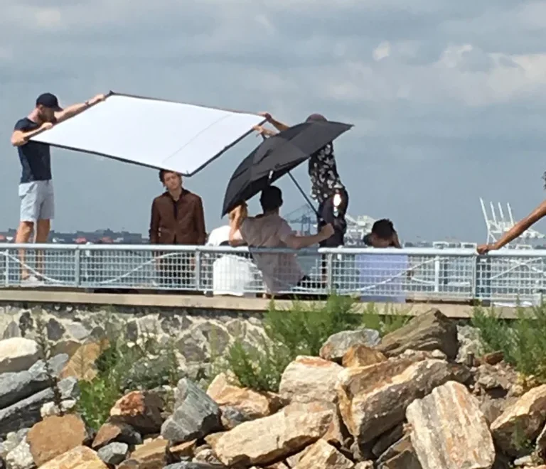 Rent the barge for fashion shoots