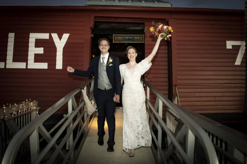 Get married on the barge