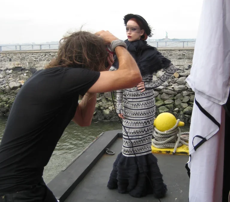 Rent the barge for fashion shoots